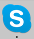 MacのDockにある無料通話ソフトSkypeのアイコン